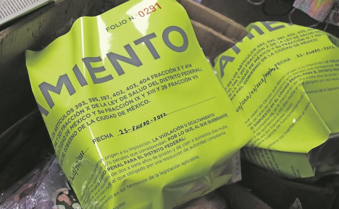 La Agencia de Protección Sanitaria aseguró 459 pruebas. Foto: ESPECIAL