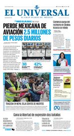 Portada impresa 27 de agosto de 2026