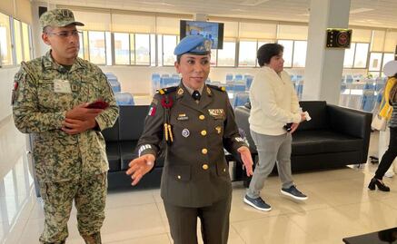 Designan a la primera mujer frente al Centro de Entrenamiento de Operaciones de Paz para "cascos azules"; "es un logro", afirman