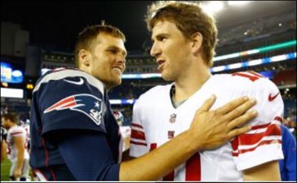 Tom Brady reconoce a Eli Manning