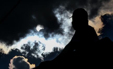 Así se vio el eclipse solar de "anillo de fuego"