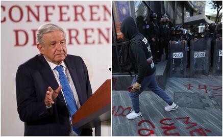 “Están queriendo enrarecer la situación”: AMLO lamenta violencia en manifestaciones por Caso Ayotzinapa
