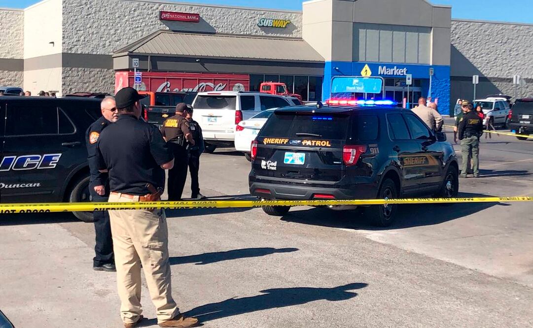 Tiroteo en Walmart de Duncan, Oklahoma (Foto: AP)
