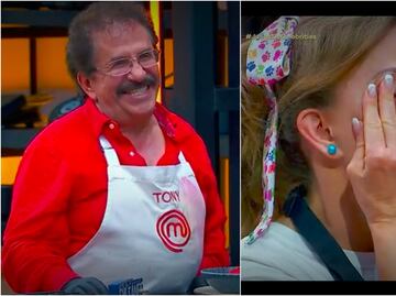 Drama en "MasterChef Celebrity": Tony Balardi reclama y Laura Flores llora
