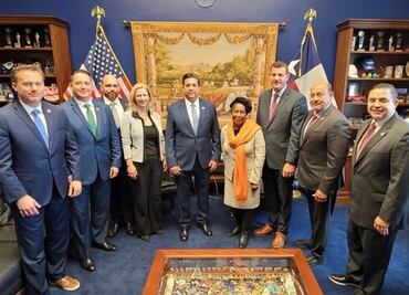 García Cabeza de Vaca realiza gira de trabajo en Washington; se reúne con Katherine Dueholm