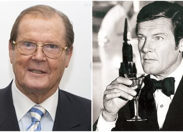 Muere Roger Moore, el actor de James Bond y "El Santo"