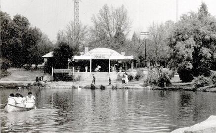 El centenario kiosco de concreto de Chapultepec