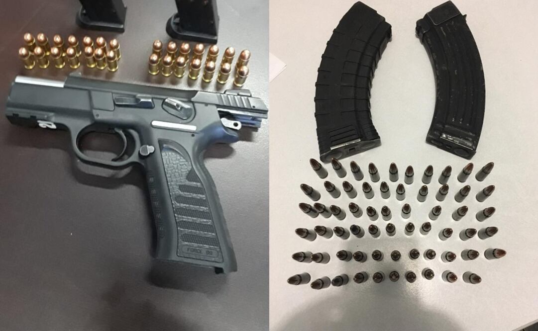 Decomiso de armas de fuego. Foto: Especial