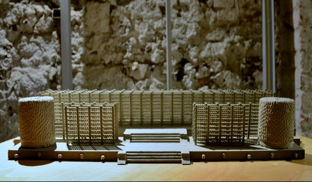 Huei Tzompantli era usado para exhibir cráneos de los sacrificados y cuyo propósito era honrar al dios mexica de la Guerra. Foto: especial