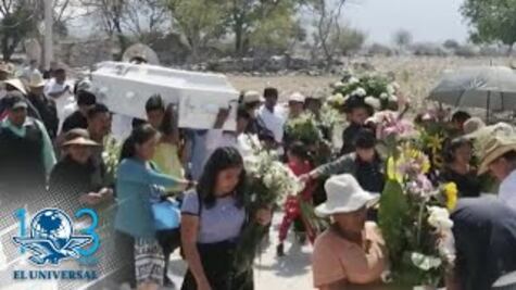 Dan último adiós a Aideé en Puebla