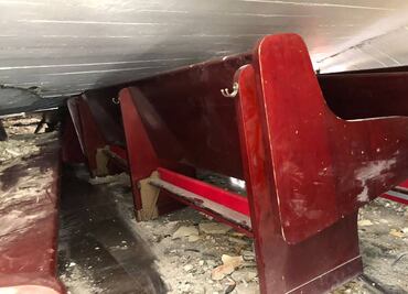 "La gente estaba haciendo fila para tomar la comunión": Testimonios del colapso de una iglesia durante un bautizo en Ciudad Madero