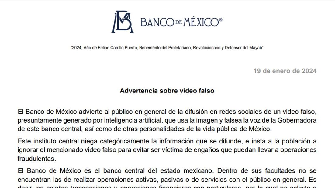 Foto: Página web Banxico