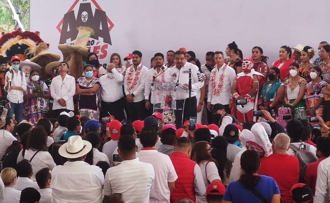 Campaña electoral en Oaxaca. Foto: Mario Arturo Martínez