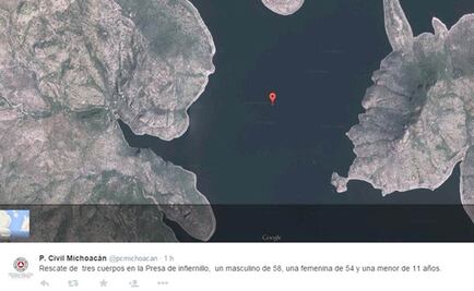 Rescatan cuerpos del ferry hundido en Infiernillo