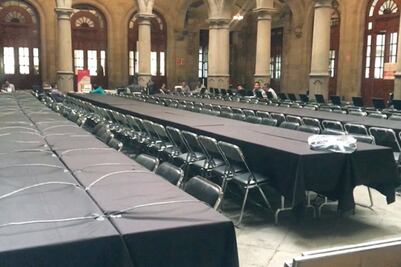 Harán de Gobierno una sala de prensa