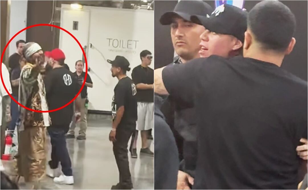 Dharius y Santa Fe Klan, confrontados en Dale Mixx, festival de música urbana, realizado en Monterrey, Nuevo León.
Fotos: Instagram, vía @dharius_bodharius