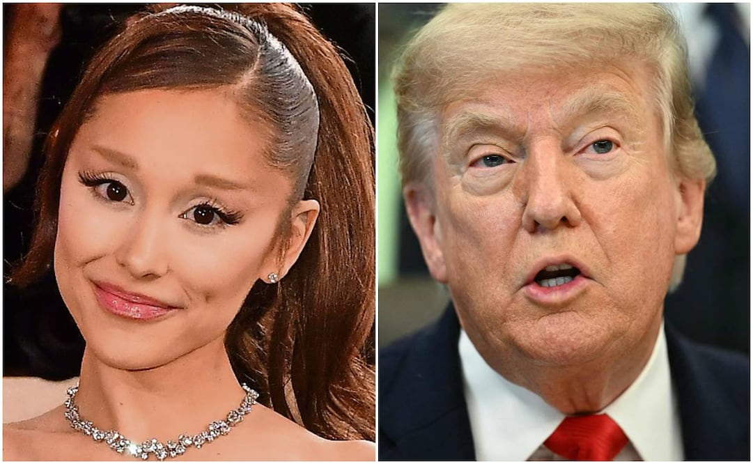 Ariana Grande está bombardeando la cuenta de TikTok de la Casa Blanca; no está de acuerdo con las políticas migratorias del presidente Trump.
