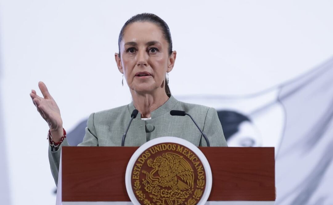 Conferencia del pueblo encabezada por la presidenta, Claudia Sheinbaum Pardo en el Salón Tesorería de Palacio Nacional. Foto: Fernanda Rojas / EL UNIVERSAL