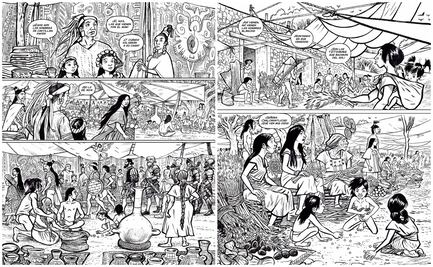 Un cómic narra la historia de la matanza de Cholula