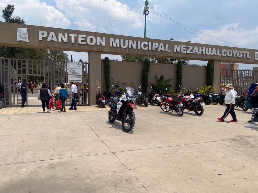 Panteón Municipal Nezahualcóyotl. Foto: Especial