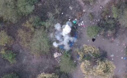 Se cumplen tres días de ataques con drones cargados de explosivos en Tepalcatepec
