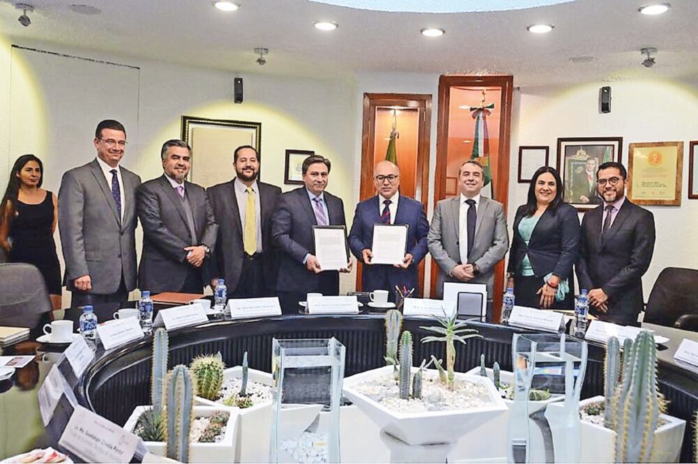 El IECM firmó un convenio de colaboración con los Talleres Gráficos de México para la impresión de las boletas electorales (ESPECIAL)