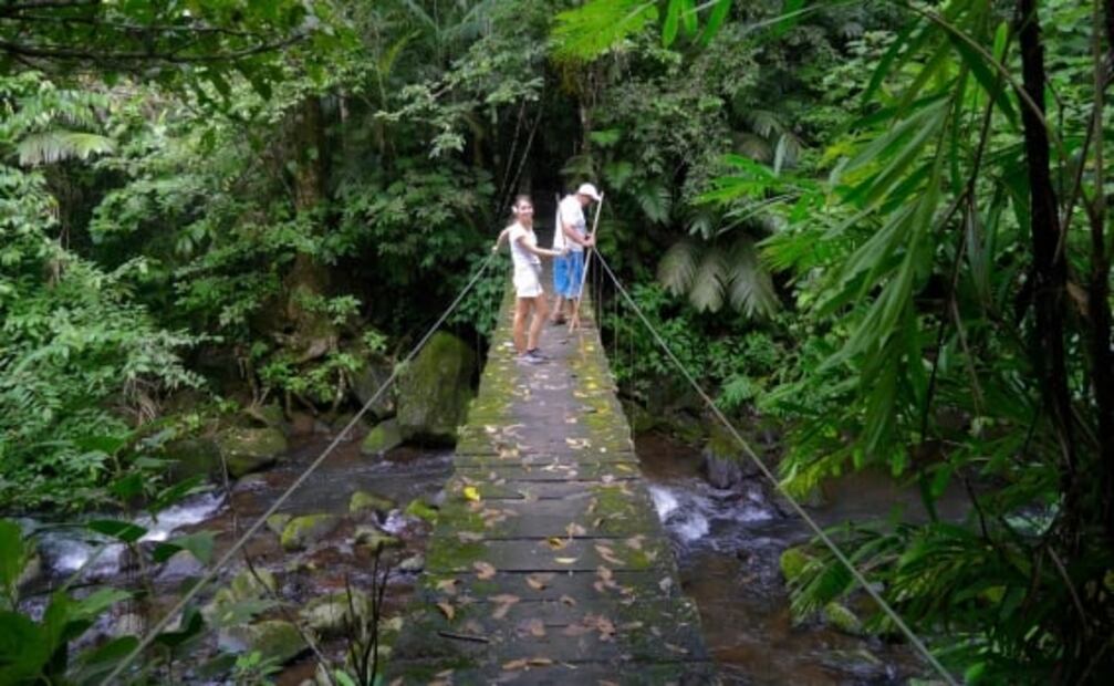 La famosa cascada de Apocalypto