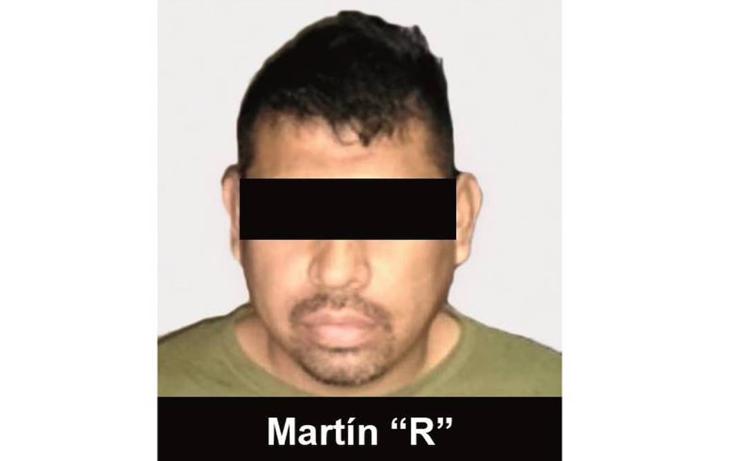 Martín “R” fue detenido el 7 de septiembre. Foto: Especial.