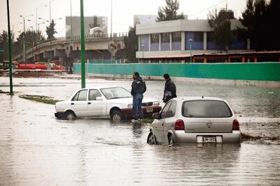 Ubican 7 zonas de inundación en Ecatepec 