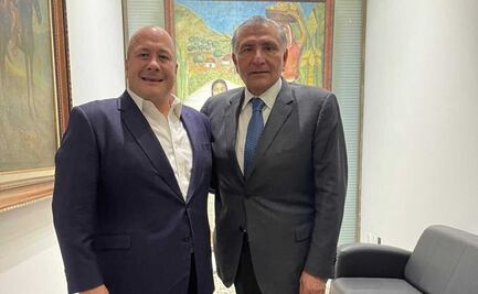 Adán Augusto sostiene reunión con Enrique Alfaro