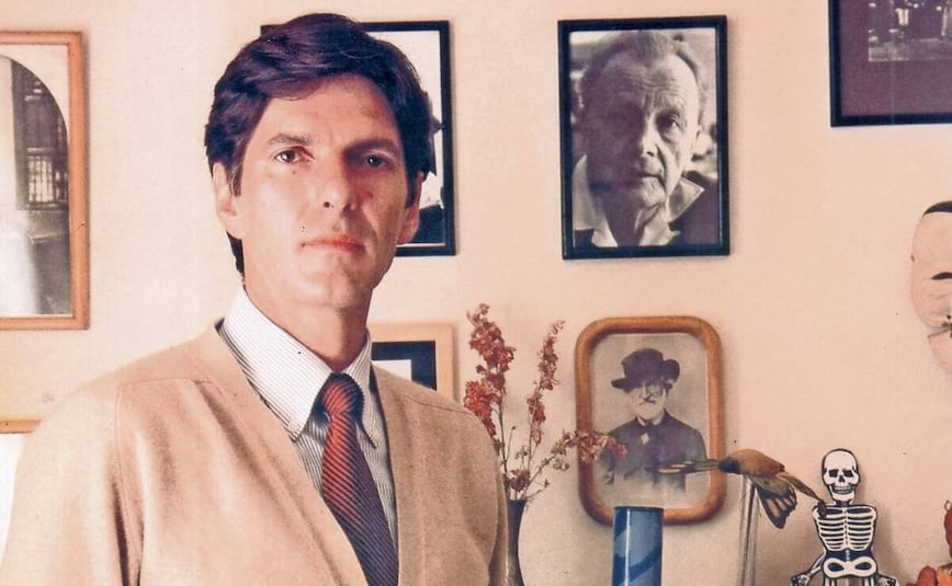 Mario Lavista 1986. Foto: Paulina Lavista