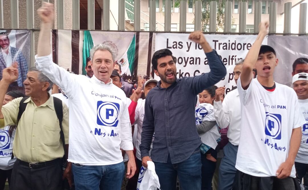 Manuel Gómez Morín encabeza el movimiento de panistas "O lo dejan o nos vamos". Foto: Especial