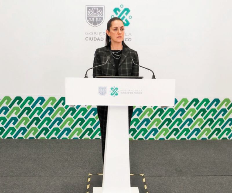 Claudia Sheinbaum dice que el fondo tiene ingresos asociados al número de habitaciones ocupadas, por lo que con la contingencia disminuyó. Foto: Especial