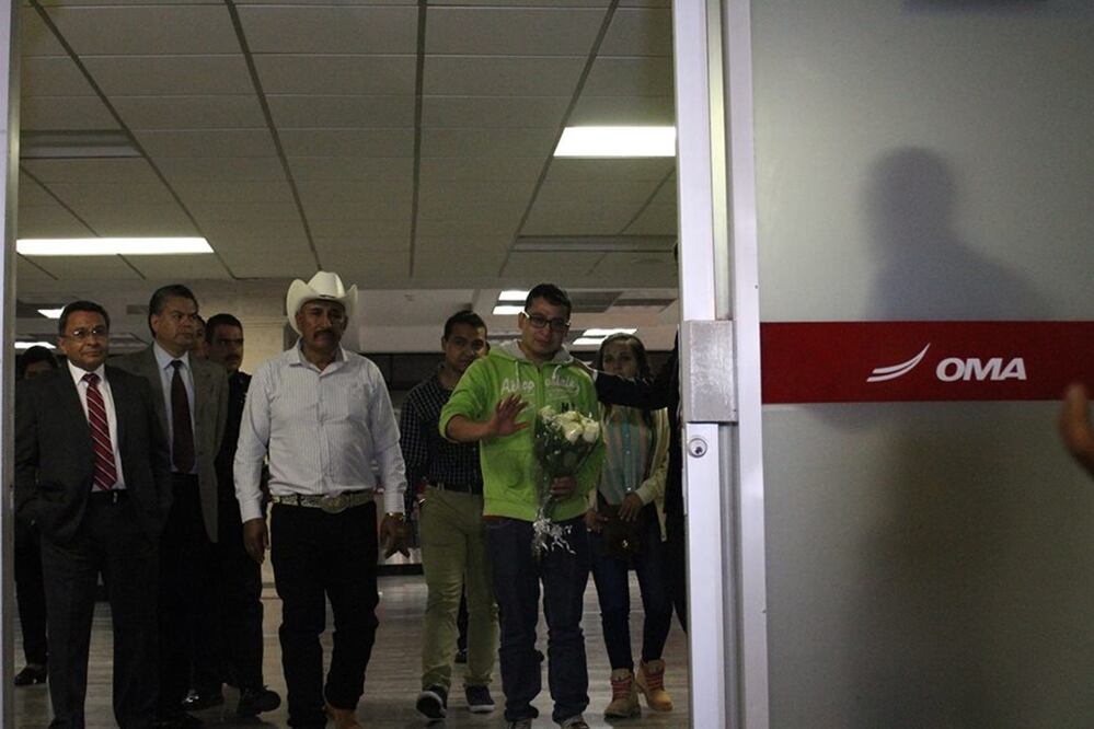 Arribo del mexicano, Jobany que estuvo detenido en Nicaragua (Juan Ortega)