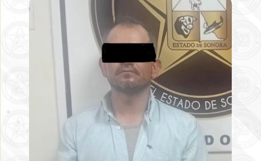 Detienen en el Estado de México a presunto feminicida de Keyla Chantal. Foto: Fiscalía de Sonora.