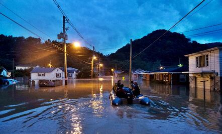 Se eleva a 25 la cifra de muertos por las inundaciones en Kentucky, EU