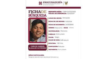 Familiares y amigos de Carlos Elizalde se manifiestan en C5i de Hidalgo; exigen intervención de autoridades en la búsqueda