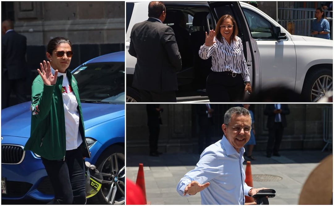 En fotos, así fue la pasarela de funcionarios en Palacio Nacional. Fotos: Hugo Salvador / EL UNIVERSAL