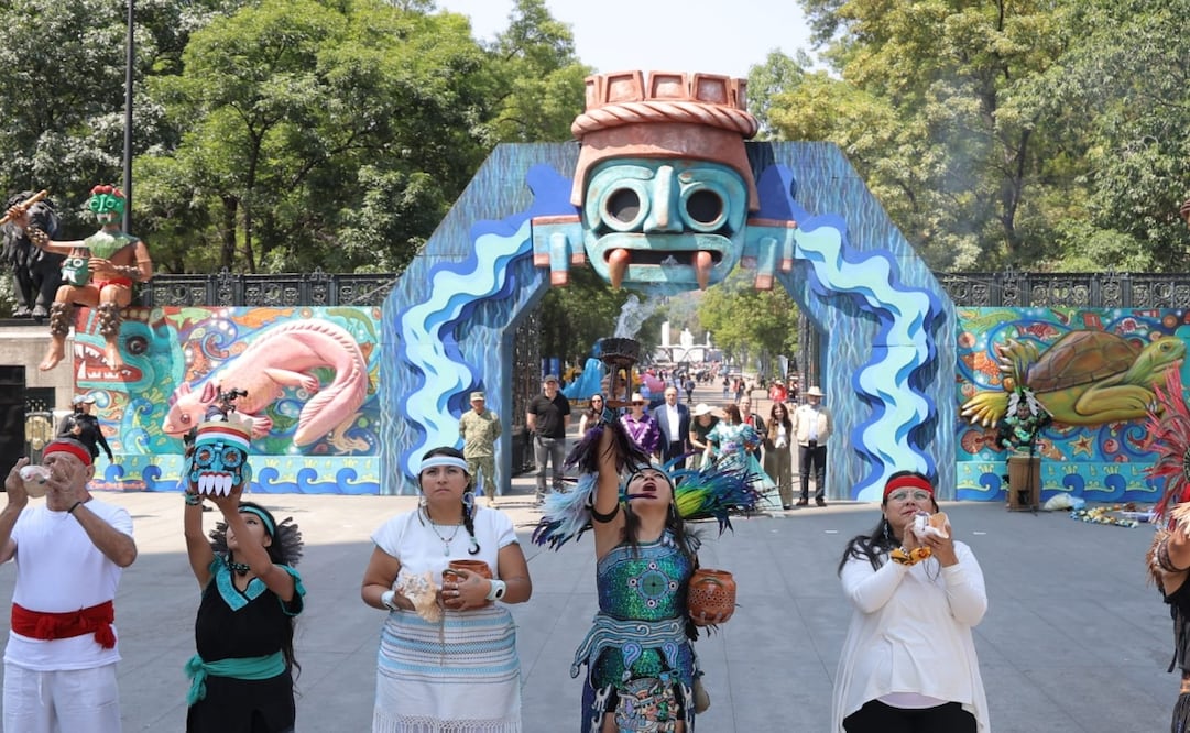 Festival del Bosque de Chapultepec 2026 arranca con Tláloc; más de 400 actividades en “Aqüifera”. Foto: Gabriel Pano