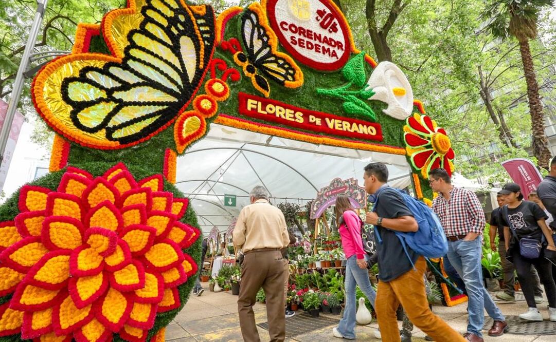 A partir del próximo 5 de agosto de 2024, el Paseo de la Reforma se transformará en un gigantesco jardín de mil 500 metros cuadrados con el Festival de Flores de Verano