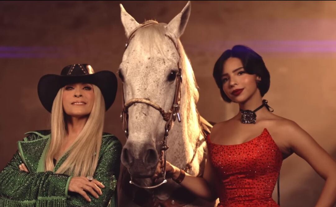 Yuri y Ángela Aguilar grabaron "Maldita Primavera".