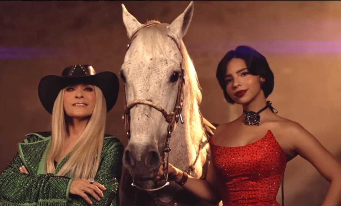 Yuri y Ángela Aguilar grabaron "Maldita Primavera".