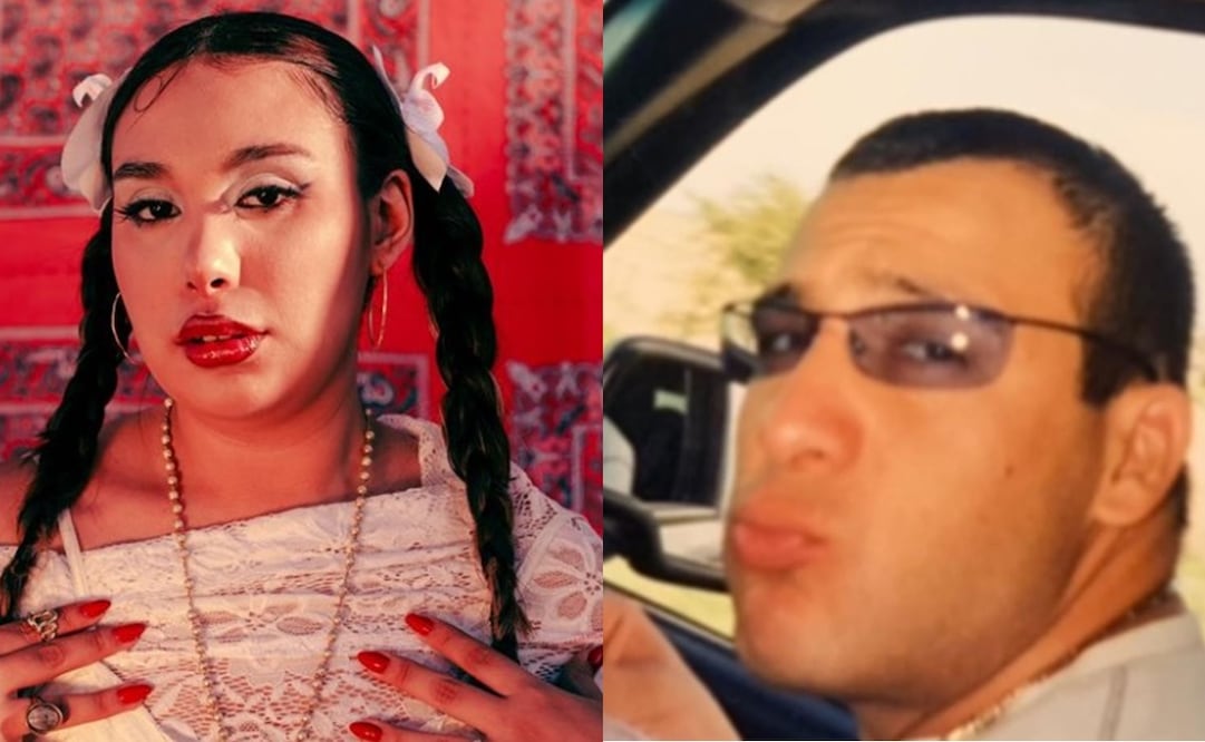 Valentina y su fallecido padre Valentín Elizalde. Foto: Instagram oficial.