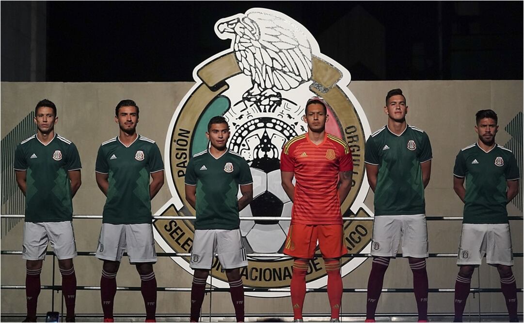 Imago7. Presentación nueva playera Selección Mexicana