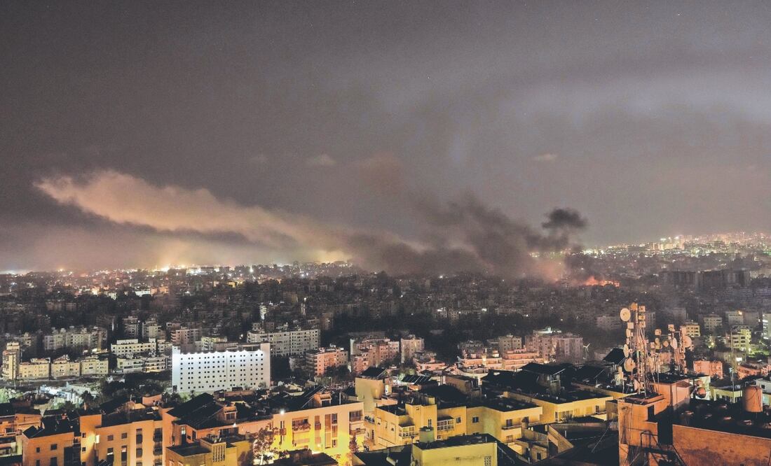 Israel realiza ataques en el sur de Beirut. Foto: de BILAL HUSSEIN. AP