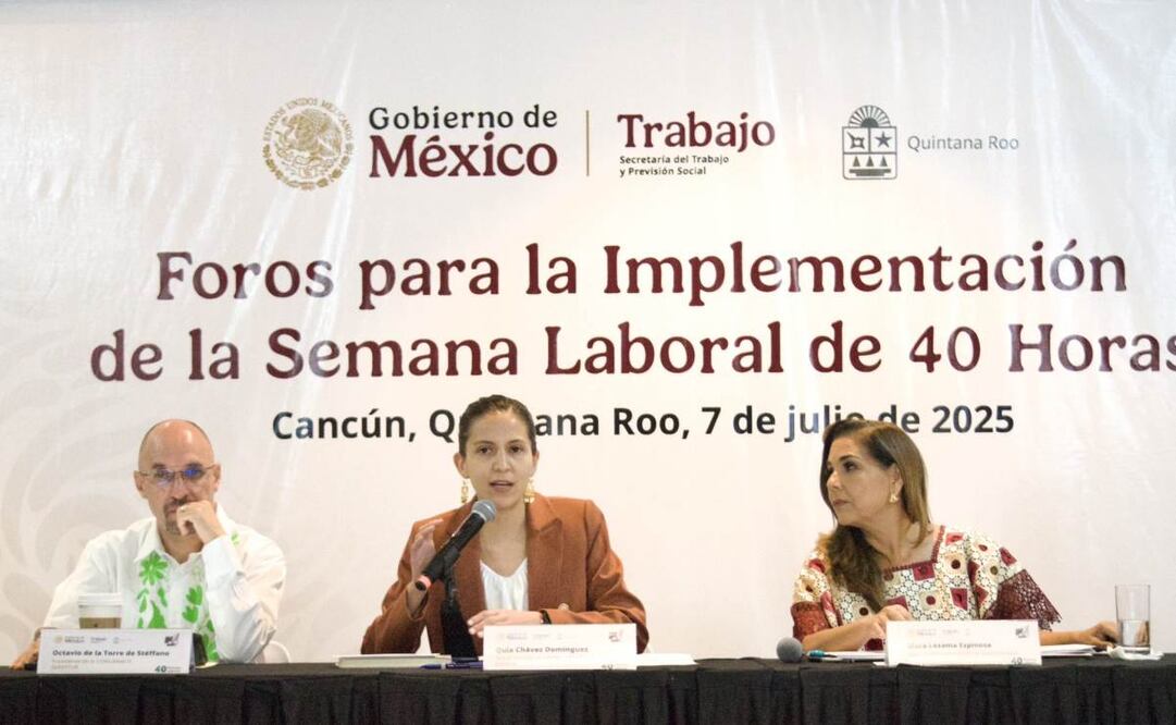 Foros para la Implementación de la Semana Laboral de 40 Horas. Foto: Especial