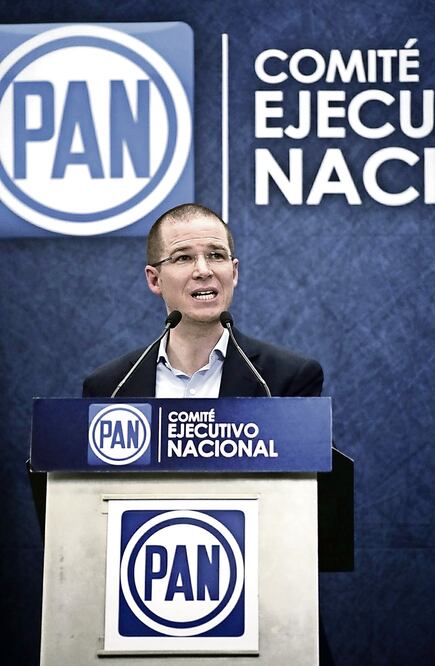 Ricardo Anaya, presidente de Acción Nacional. (FOTO: ARCHIVO. EL UNIVERSAL)