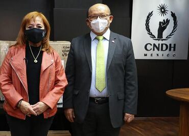 CNDH dona 41 televisores a Conalep para actividades educativas
