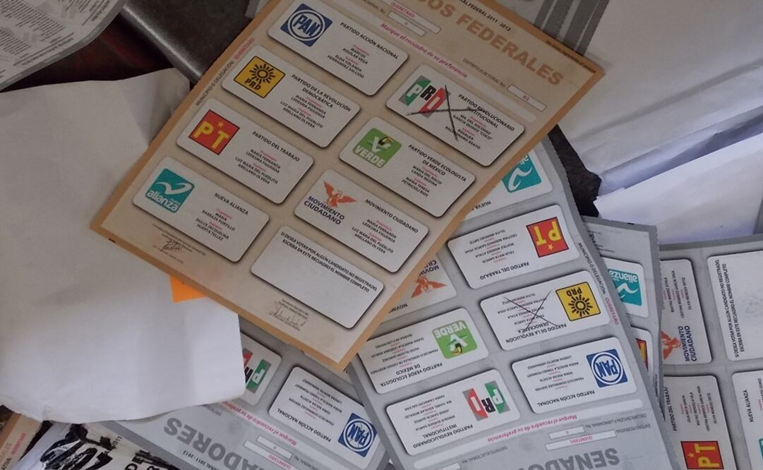 Ballot papers in Mexico - File photo/EL UNIVERSAL