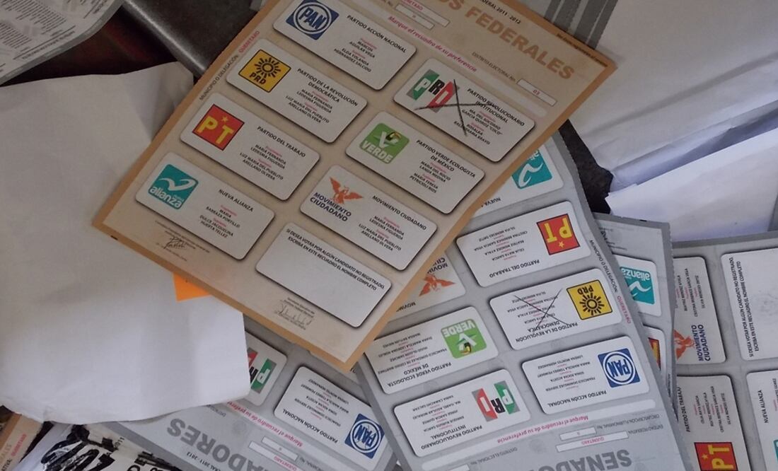 Ballot papers in Mexico - File photo/EL UNIVERSAL